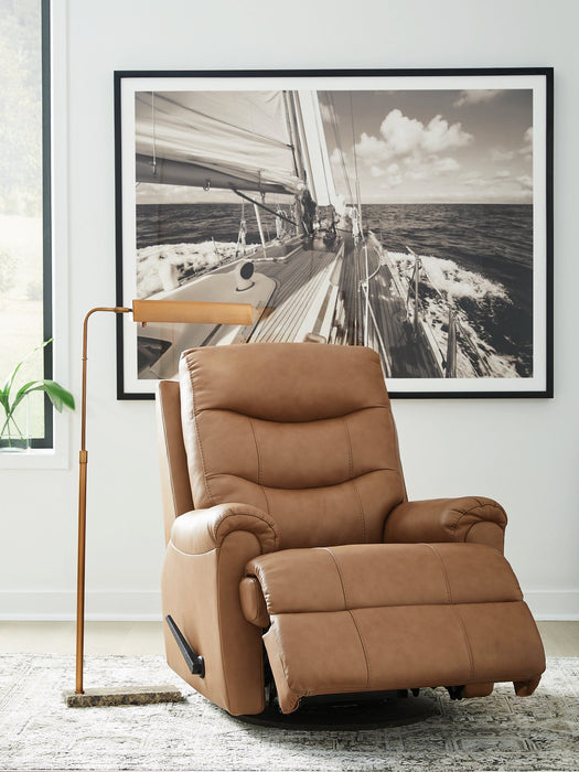 Flynwood Swivel Glider Recliner - Atchison Furniture Company (Atchison, KS)