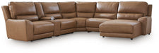 DeepWakes Power Reclining Sectional with Chaise - Atchison Furniture Company (Atchison, KS)