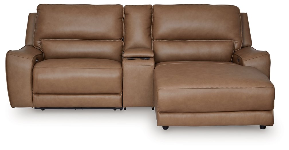 DeepWakes Power Reclining Sectional with Chaise - Atchison Furniture Company (Atchison, KS)