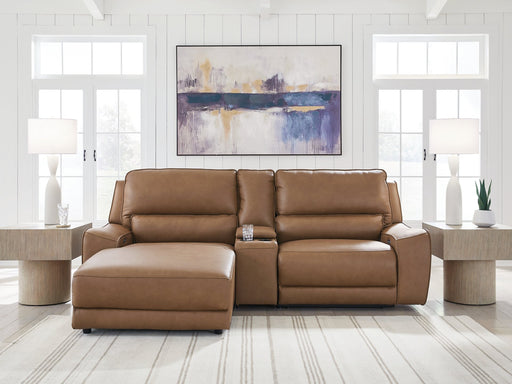 DeepWakes Power Reclining Sectional with Chaise - Atchison Furniture Company (Atchison, KS)