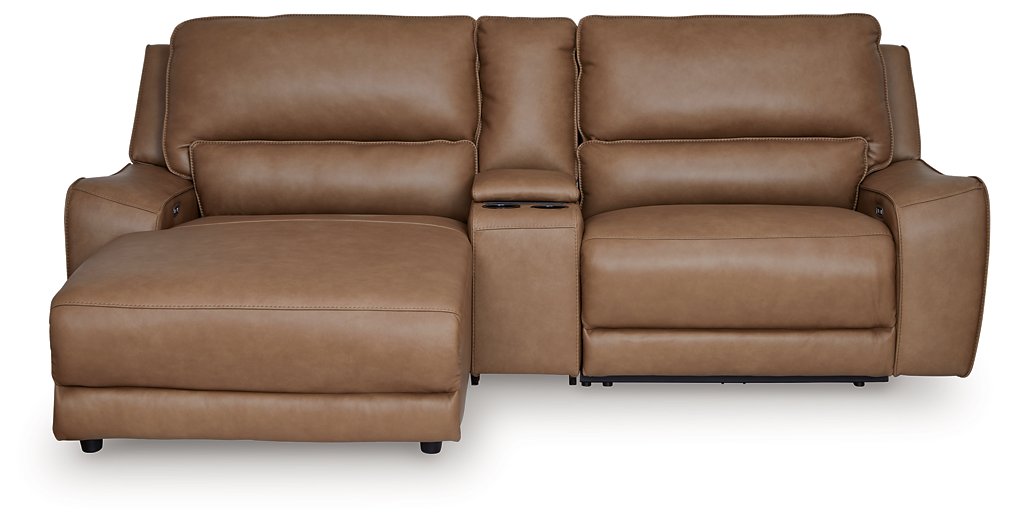 DeepWakes Power Reclining Sectional with Chaise - Atchison Furniture Company (Atchison, KS)