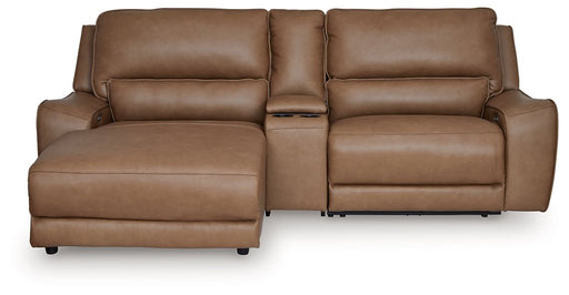 DeepWakes Power Reclining Sectional with Chaise - Atchison Furniture Company (Atchison, KS)