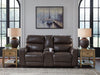 Crossplex Power Reclining Loveseat with Console - Atchison Furniture Company (Atchison, KS)