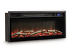 Cayboni 71" TV Stand with Electric Fireplace - Atchison Furniture Company (Atchison, KS)