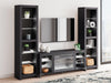 Cayberry Entertainment Center with Electric Fireplace - Atchison Furniture Company (Atchison, KS)