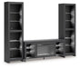 Cayberry Entertainment Center with Electric Fireplace - Atchison Furniture Company (Atchison, KS)
