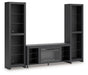 Cayberry Entertainment Center with Electric Fireplace - Atchison Furniture Company (Atchison, KS)