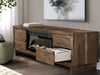 Zadilyn 72" TV Stand with Electric Fireplace - Atchison Furniture Company (Atchison, KS)