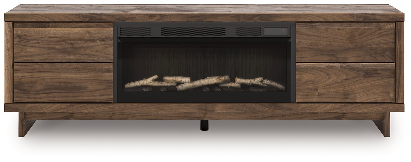 Zadilyn 72" TV Stand with Electric Fireplace - Atchison Furniture Company (Atchison, KS)