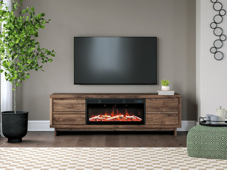 Zadilyn 72" TV Stand with Electric Fireplace - Atchison Furniture Company (Atchison, KS)