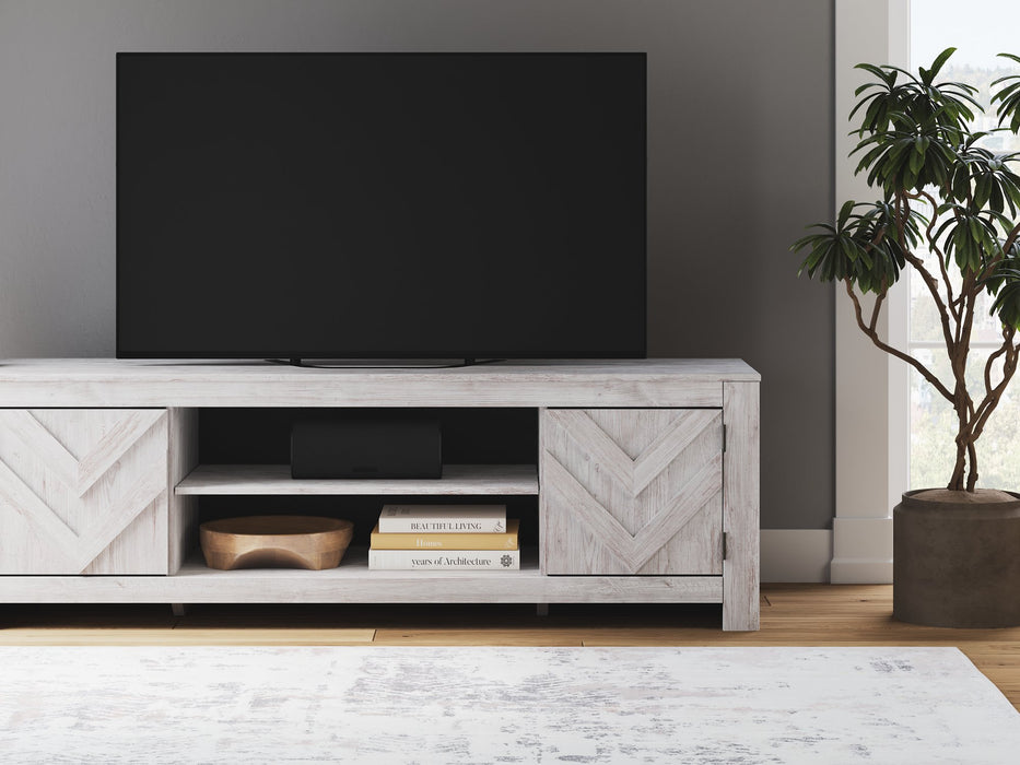 Cayboni 71" TV Stand - Atchison Furniture Company (Atchison, KS)