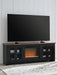 Wildenauer 76" TV Stand with Electric Fireplace - Atchison Furniture Company (Atchison, KS)