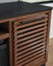 Kallari 84" TV Stand with Electric Fireplace - Atchison Furniture Company (Atchison, KS)