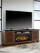 Kallari 84" TV Stand with Electric Fireplace - Atchison Furniture Company (Atchison, KS)