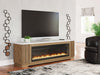 Camdill 80" TV Stand with Electric Fireplace - Atchison Furniture Company (Atchison, KS)