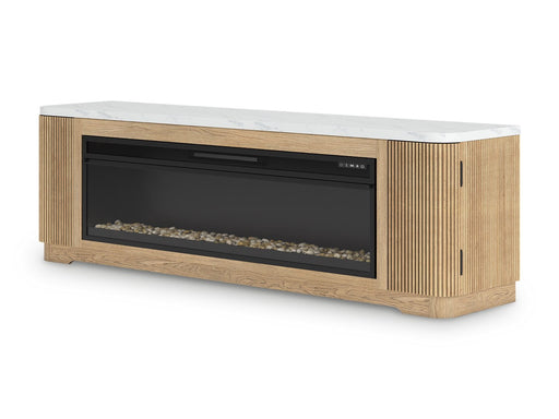 Camdill 80" TV Stand with Electric Fireplace - Atchison Furniture Company (Atchison, KS)