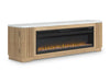 Camdill 80" TV Stand with Electric Fireplace - Atchison Furniture Company (Atchison, KS)