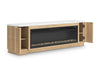 Camdill 80" TV Stand with Electric Fireplace - Atchison Furniture Company (Atchison, KS)